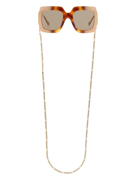 Gucci Women Occhiale Da Sole Rectangular