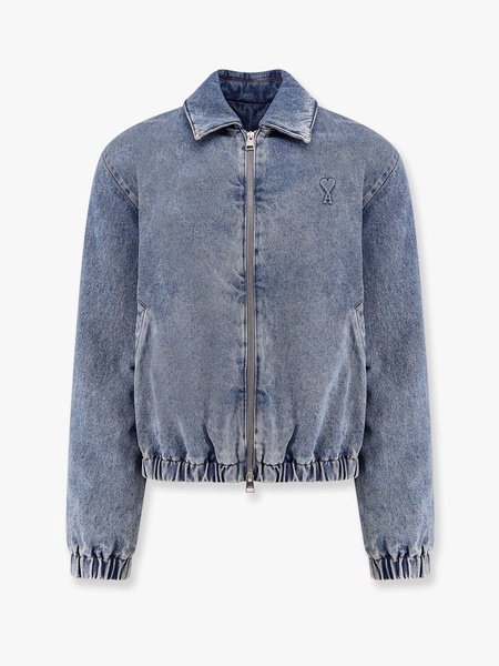 Ami Paris Men Ami Paris Blue Jackets