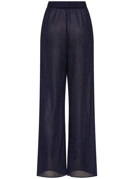 Lumiere lurex straight pants