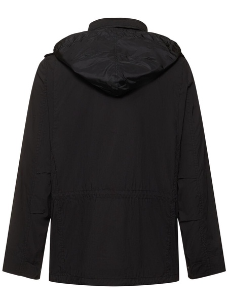 Minifield cotton blend poplin jacket