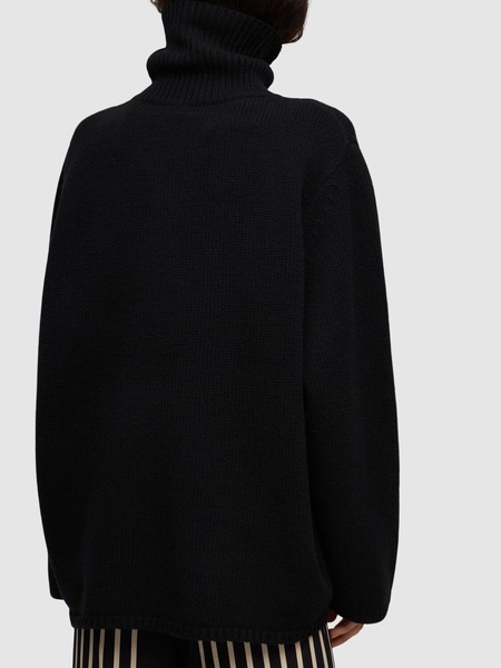 Wool & cashmere turtleneck sweater