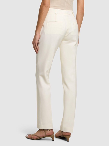 Francisco wool straight pants