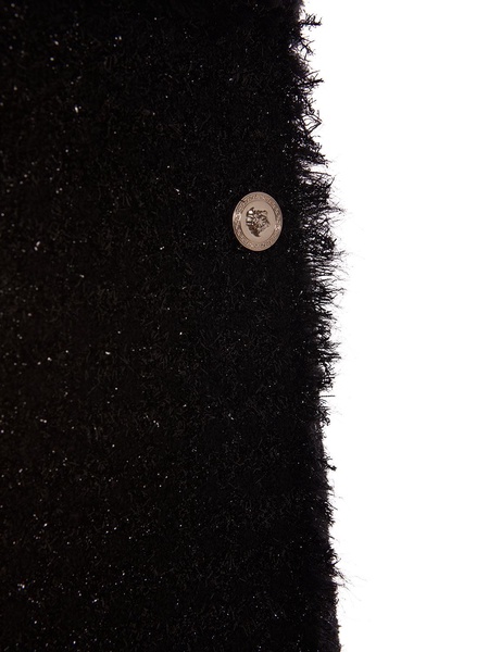 Lurex tweed mini skirt