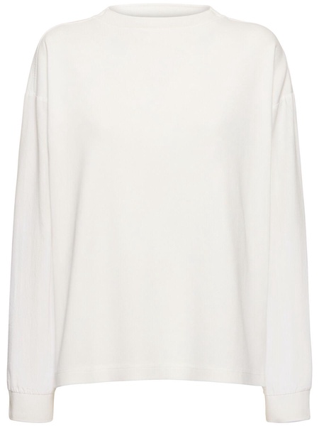 Amira jersey crewneck sweatshirt