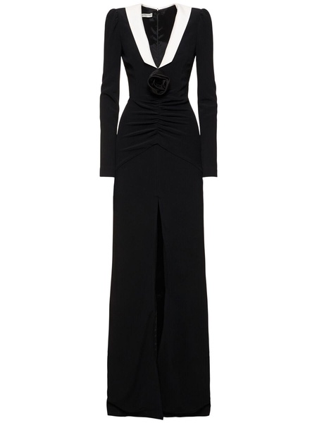 Cady evening dress w/ rose