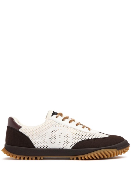 S-Wave synthetic & mesh sneakers