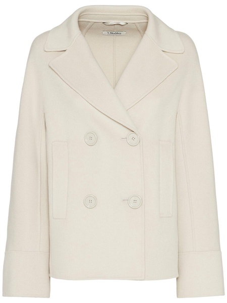 Cardy wool double breasted short coat