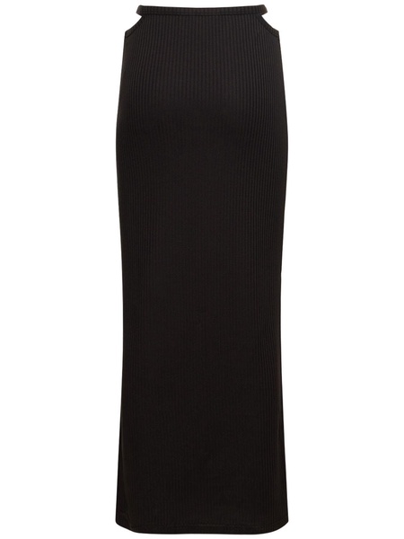 Cotton maxi skirt