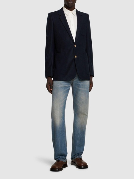 Wool single breasted blazer