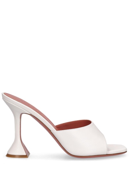 95mm Lupita leather mules