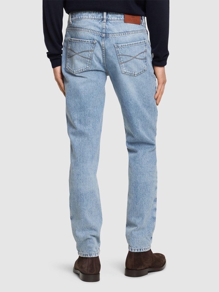Cotton denim jeans