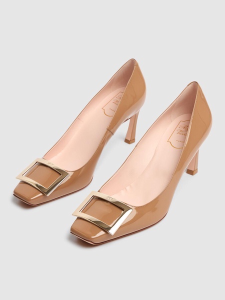 70mm Trompette patent leather pumps