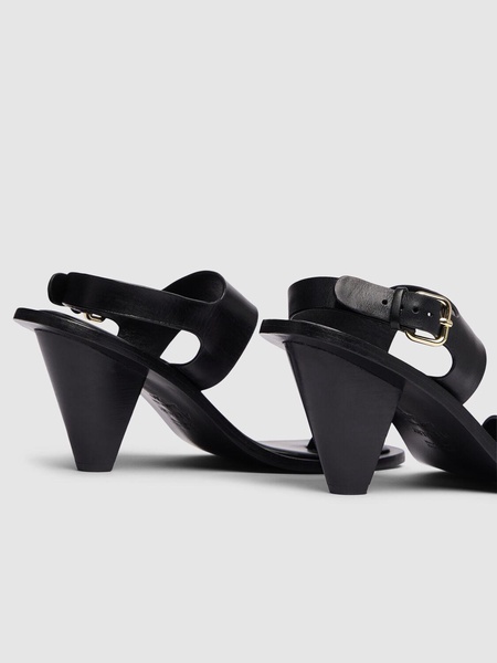 85mm Leland leather sandals