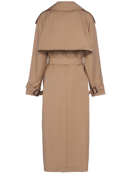 Otello twill trench coat