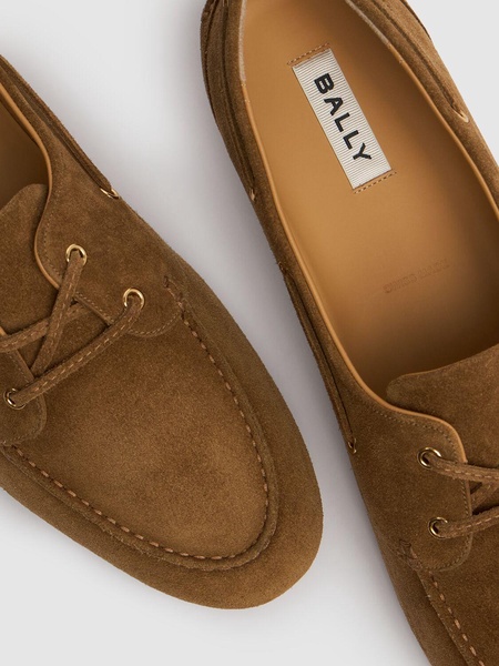 LVR Exclusive 10mm Plume suede loafers