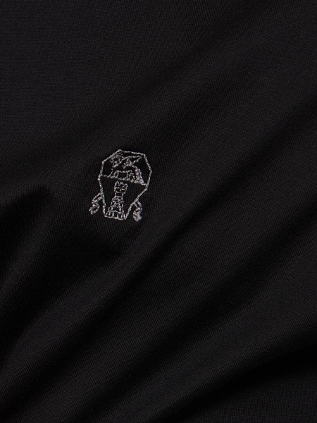 Brunello Cucinelli cotton logo t-shirt