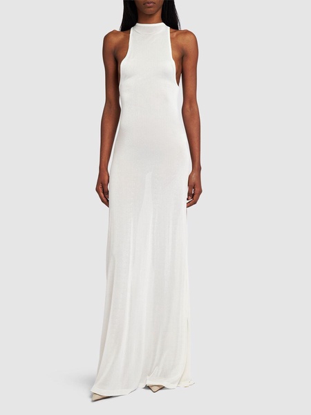 La Robe Maille Sculta long dress