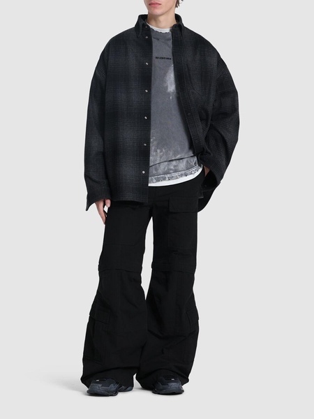 Ripstop cotton denim jeans