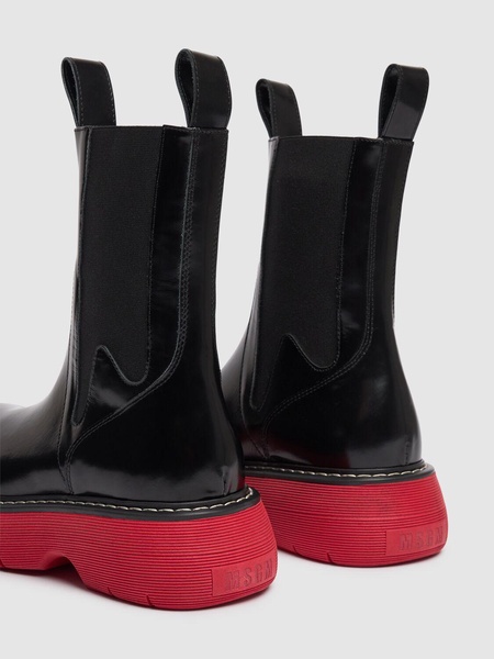 40mm M Chelsea leather boots
