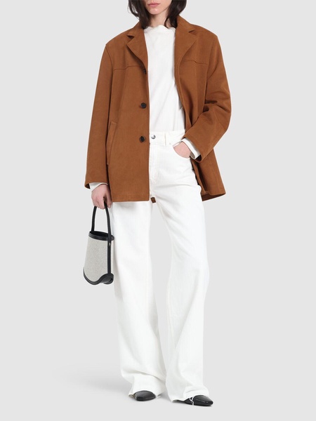 Hugh cotton straight jeans