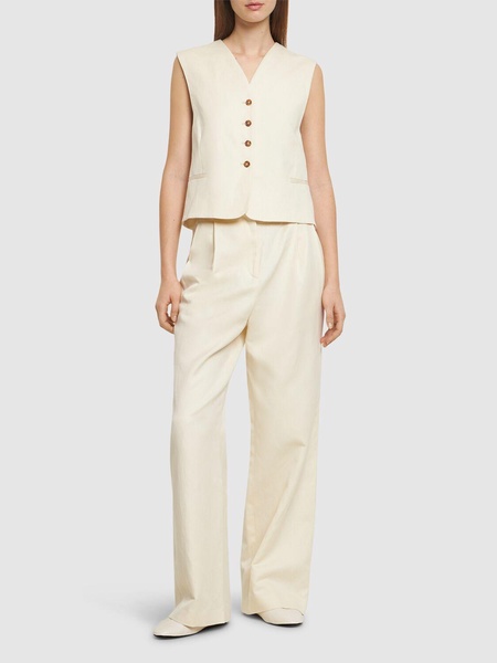 Iba cotton & linen vest