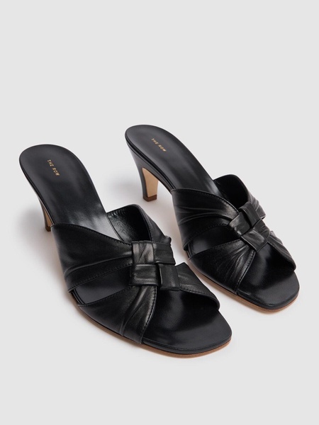 65mm Soft Knot leather sandals