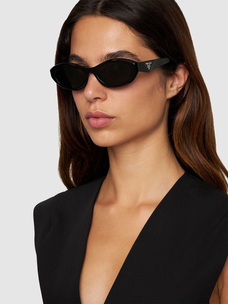 Catwalk cat-eye acetate sunglasses