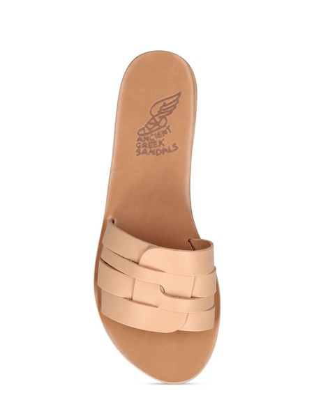 5mm Filenada leather flat slides