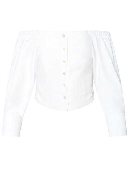 Hailey cotton blend crop top