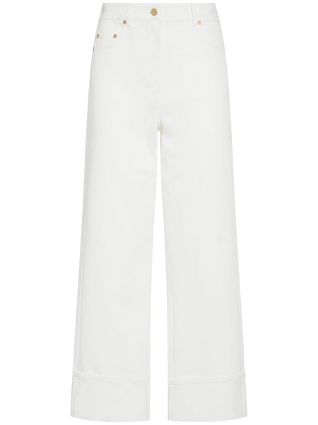 Cervia denim mid-waist cropped jeans