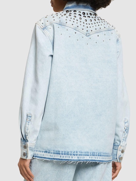 Denim jacket w/ studs