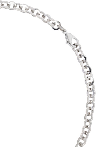 Crystal braid collar necklace