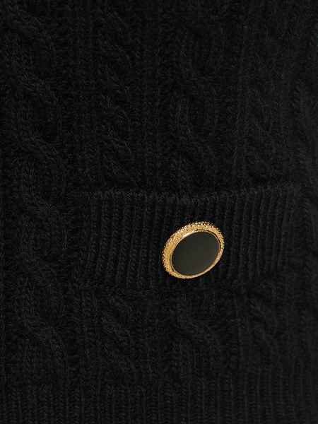 Wool knit top