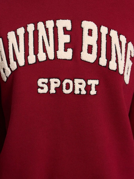 Alec logo cotton sweatshirt hoodie