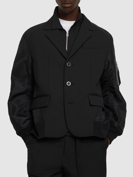 Bonded suiting jacket