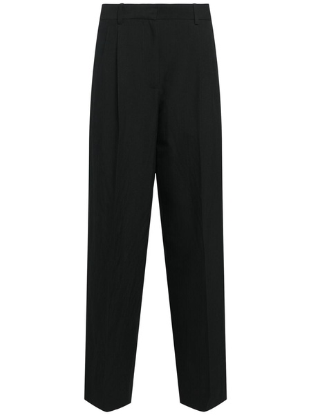 Lilas wool blend wide pants