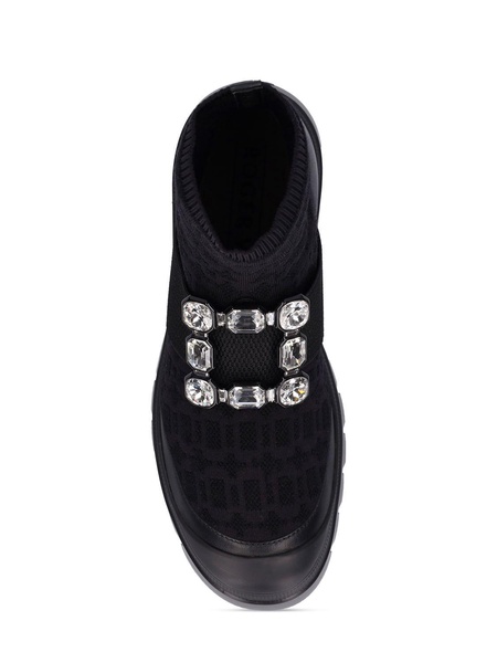 20mm Walkyviv knit sock ankle boots