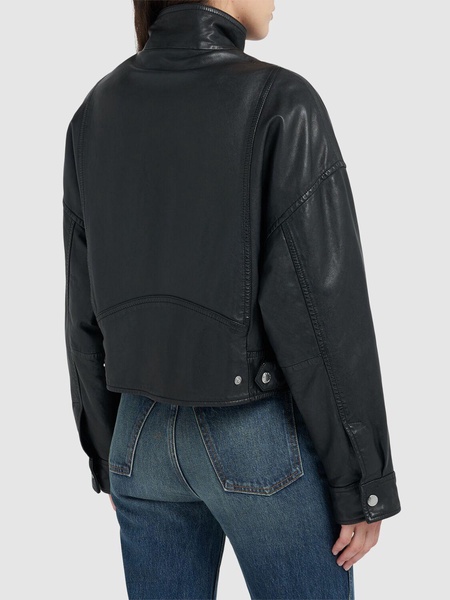 Angel leather jacket