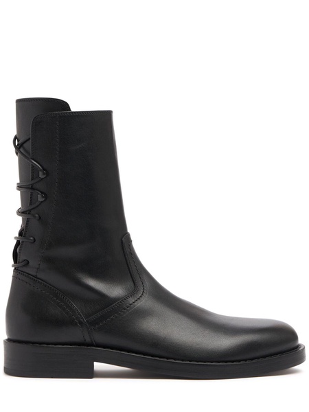 Heiko laced leather ankle boots