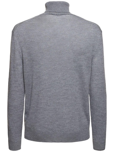 Extrafine wool turtleneck sweater