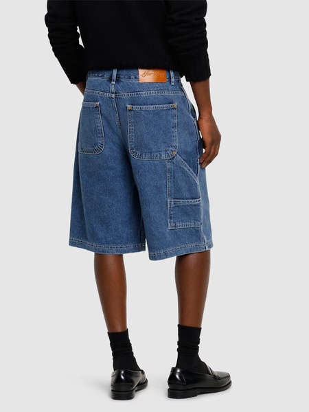 James denim carpenter shorts