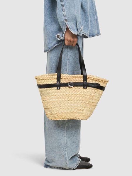 Palm tote bag