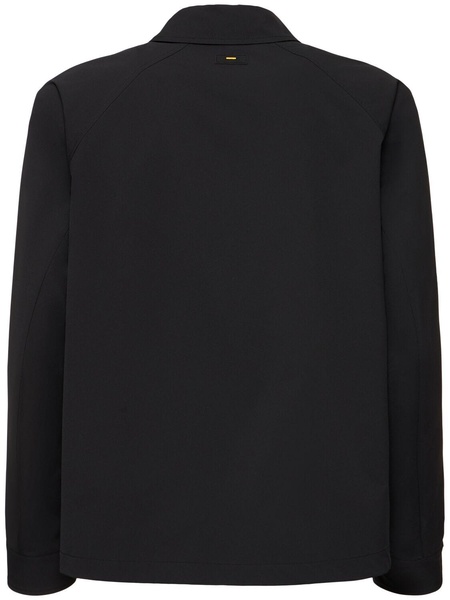 Water-repellent poly twill jacket