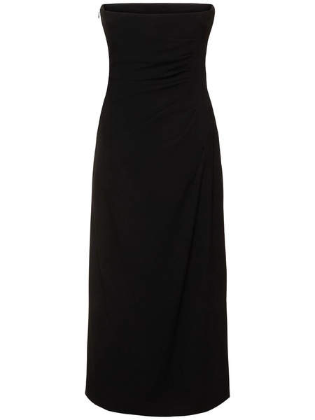 Shira strapless matte dress