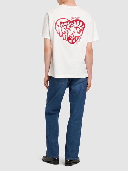 Oversized logo cotton t-shirt