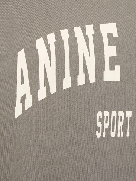 Harvey logo hooded cotton sweatshirt
