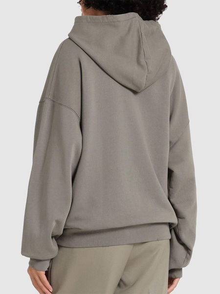 Harvey logo hooded cotton sweatshirt