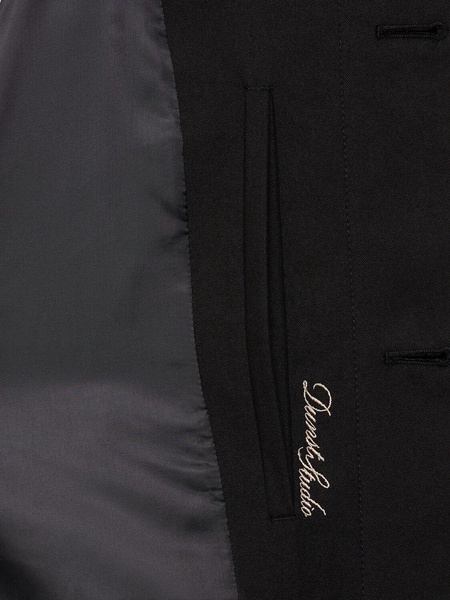 Unisex cotton blend mac coat