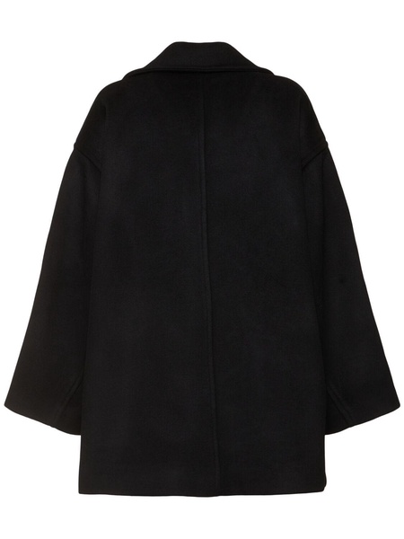 Marian oversize wool blend peacoat