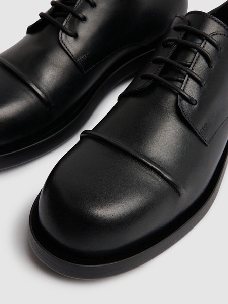 35mm Dex leather lace-up shoes